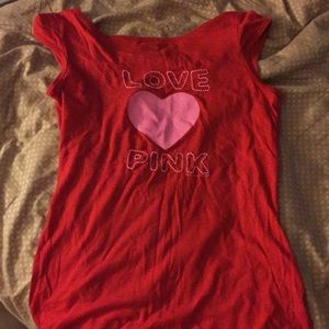 Victoria’s Secret PINK red tee